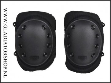 101-INC Tactical knie bescherming zwart knee pad