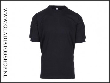 101inc Tactical T-shirt met pocket in de kleur Zwart