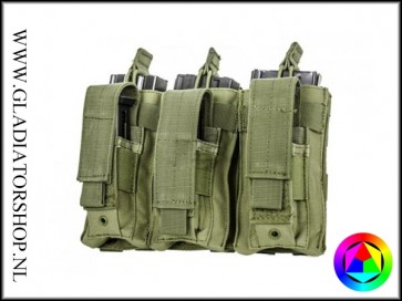 101inc Triple M4 / M16 airsoft mag kangaroe pouch 