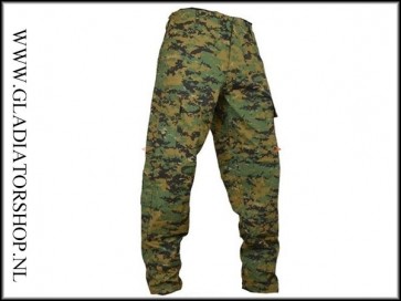101inc tactical broek MARPAT digital camo (van €32,50)