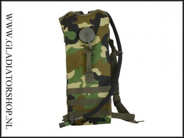 101inc camelbag/waterzak extreme woodland camo