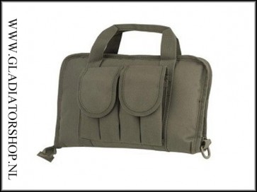 101INC dubbele pistool tas (groen)