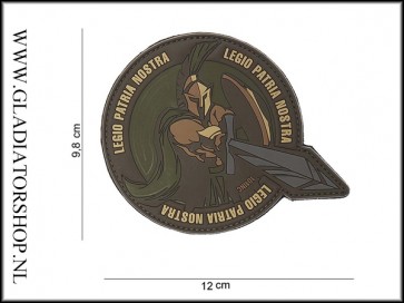 PVC Velcro Patch: Legio Patria Nostra Groen