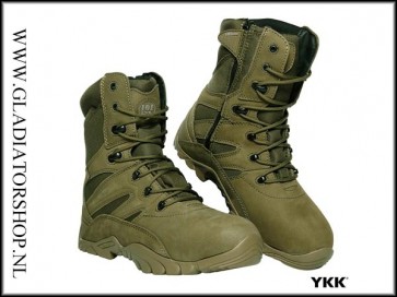 101INC Tactical Recon Boots Groen / Khaki (van €93,50, OP=OP)