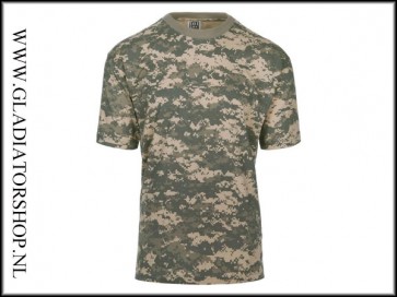 101inc Tactical T-Shirt Digital ACU Camo