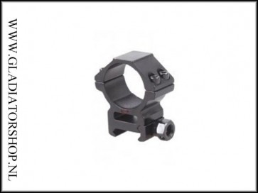 Warrior 4x schroef red-dot, laser of flashlight ring mount (39mm standaard)