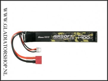 Gens Ace LiPo Batterij 7.4V 1400mAh 25C | Deans