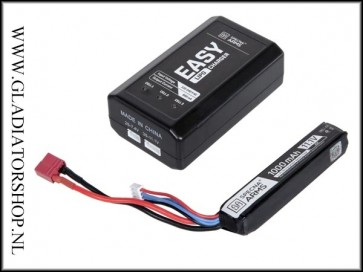 Specna Arms LiPo Charger + 11.1V 1000mAh Accu Set 