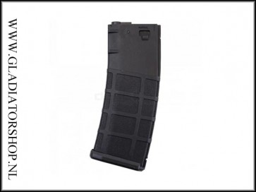 Nuprol M4/M16 N-mag 350rnd High-cap airsoft magazijn zwart