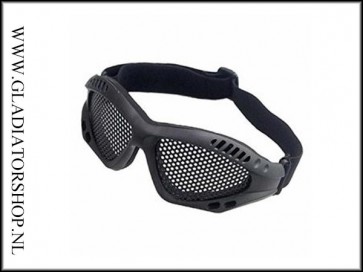 Emerson metal mesh goggles zwart