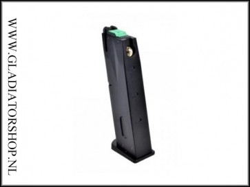 G&G 27rnd pistol magazin GPM-serie, GT9, MK3 & Piranha