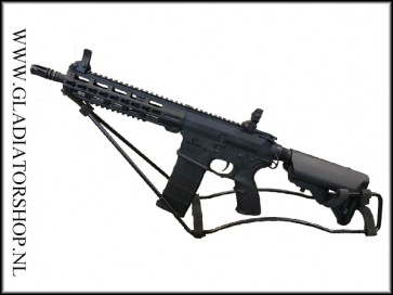 Metalen airsoft en/of paintball gunstand wapenstandaard