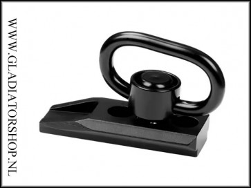 Quick disconnect sling swivel inclusief KeyMod mount