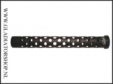 Lapco air cooled machine gun barrel shroud 14 inch