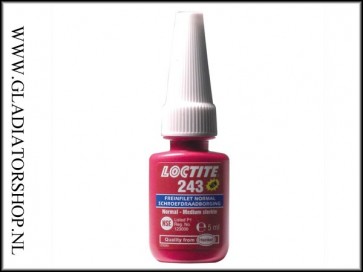 Loctite threadlocker 243 5ml (gemiddeld)