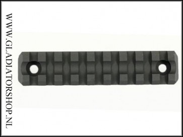 Warrior M-LOK 21mm Weaver rail 9 slots
