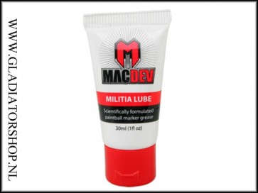 Macdev Militia paintball marker lube 30ml