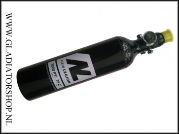 New Legion 0,4L 200 bar perslucht fles inclusief regulator