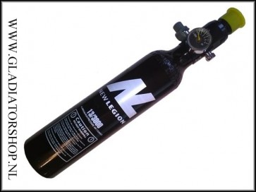 New Legion 0,2L 200 bar perslucht fles inclusief regulator