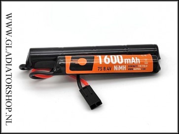 Nuprol NiMH Airsoft 8,4v 1600mAh batterij