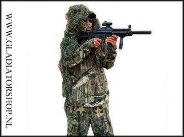 Ghillie sniper suit camouflage deken/mantel