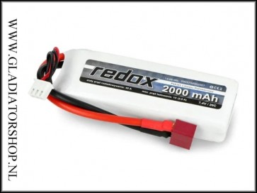 Redox LiPo 7.4V 2000mAh 30C