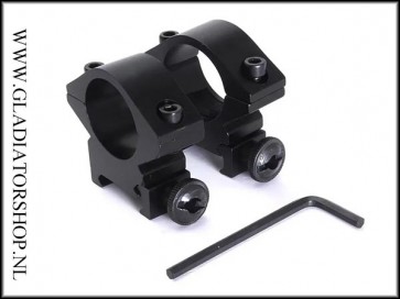 Warrior 2x schroef scope mount ringen 25.4 | 21mm picatinny rail 