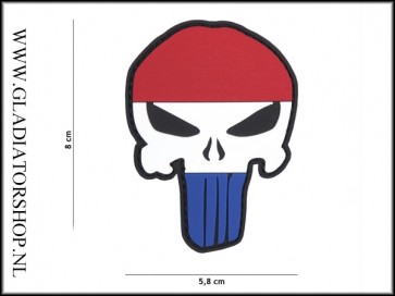 PVC Velcro Patch: Punisher Dutch