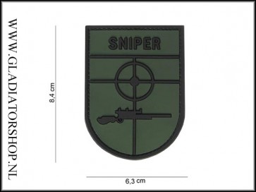 PVC Velcro Patch: Sniper
