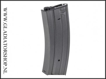 Specna Arms M4 Hi-Cap 300rnd Metal Magazijn Grijs  