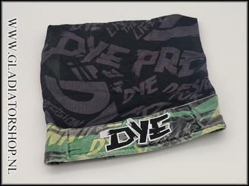 (O) Dye headwrap Tiger Lime