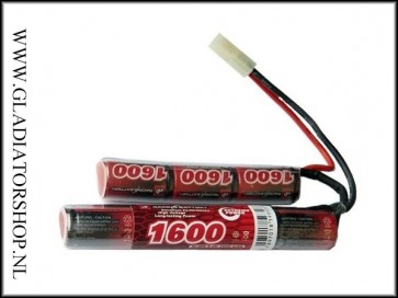 VB power 1600 mAh NIMh Crane stock batterij 8.4v 