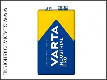 Varta Industrial Pro 9V Batterij