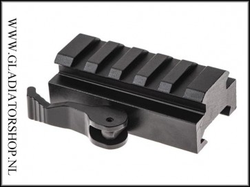 WADSN Quick disconnect 5 slots low profile weaver riser mount