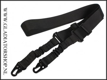 Warrior universele 2 point gun sling met bungee