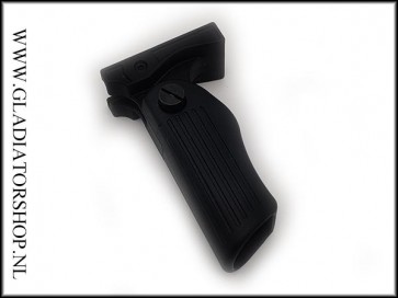 Warrior folding vertical front grip