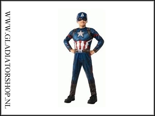 Wetenschap Bladeren verzamelen Illusie Super hero Marvel Captain America verkleed kostuum - 5 jaar garantie!