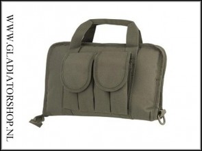 101INC dubbele pistool tas (groen)