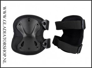 101-INC Short Tactical knie bescherming zwart