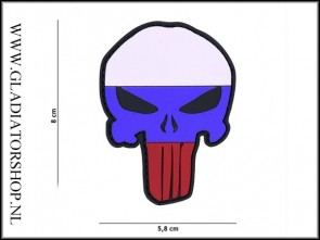 PVC Velcro Patch: Punisher Rusland