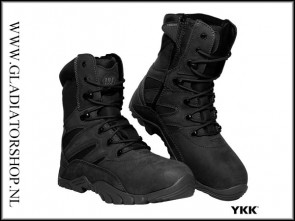 101INC Tactical Recon Boots Zwart met YKK-rits (van €93,50)