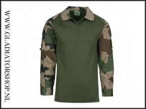 101Inc Tactical shirt Franse Woodland camouflage 