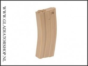 Specna Arms Mid-cap 120rnd M4/M16 magazijn tan