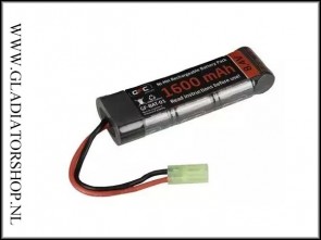 GFC NiMH Airsoft 8,4v 1600mAh batterij compact