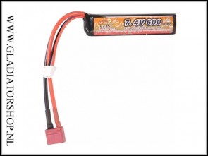 VB Power LiPo Batterij 7.4V 600mAh 20C/40C | Deans