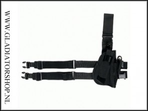 101inc Beenholster De Luxe zwart, rechts