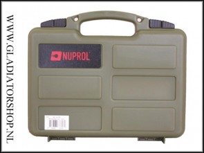 Nuprol Small Pistol Hard Case Green