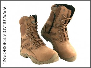 101INC Tactical Recon Boots Khaki/Coyote met YKK-rits (van €93,50, OP=OP)