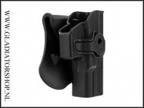 Amomax Paddle Holster voor Glock 17/18/19/19X/45 Rechts