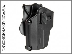 Amomax Universal 'Per-Fit' Paddle Holster Black - Links